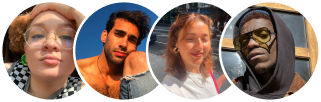 Group of avatar pictures